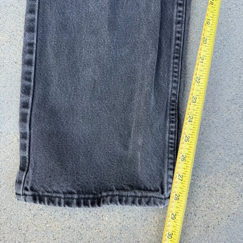 Wrangler‎ Men Straight Leg Jeans Washed Black 34x30